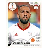 Panini WM 2018 - Sticker 186 - Ashkan Dejagah - Iran