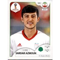 Panini WM 2018 - Sticker 191 - Sardar Azmoun - Iran