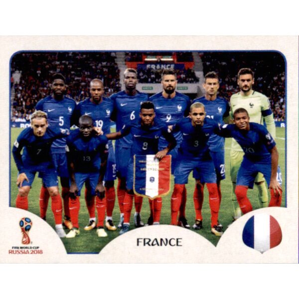 Panini WM 2018 - Sticker 193 - Frankreich - Team - Frankreich