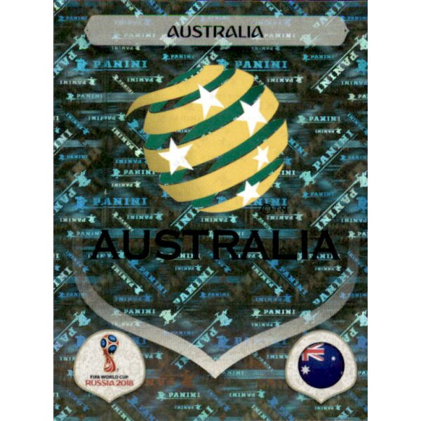 Panini WM 2018 - Sticker 212 - Australien - Emblem - Australien