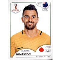 Panini WM 2018 - Sticker 218 - Aziz Behich - Australien