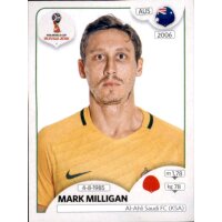 Panini WM 2018 - Sticker 221 - Mark Milligan - Australien