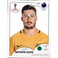 Panini WM 2018 - Sticker 229 - Mathew Leckie - Australien