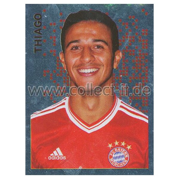 BAM1314-079 - Thiago - Panini FC Bayern München - Stickerkollektion 2013/14