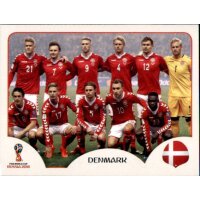 Panini WM 2018 - Sticker 253 - Dänemark - Team -...