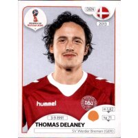 Panini WM 2018 - Sticker 264 - Thomas Delaney -...