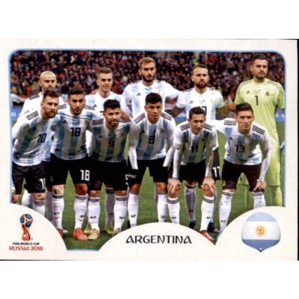 Panini WM 2018 - Sticker 273 - Argentinien - Team - Argentinien