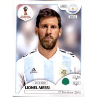 Panini WM 2018 - Sticker 288 - Lionel Messi - Argentinien