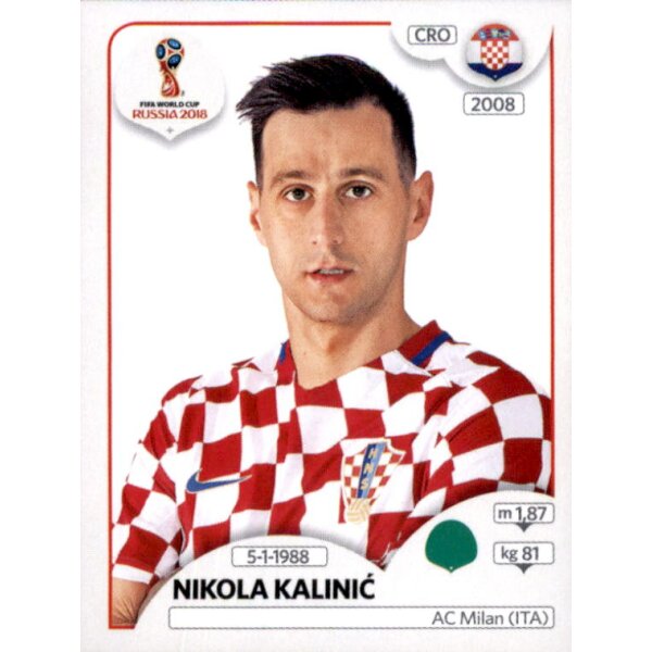 Panini WM 2018 - Sticker 329 - Nikola Kalinic - Kroatien