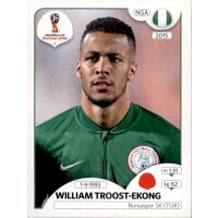 Panini WM 2018 - Sticker 337 - William Troost-Ekong -...