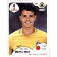 Panini WM 2018 - Sticker 356 - Thiago Silva - Brasilien