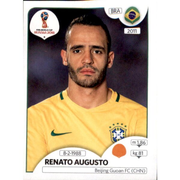 Panini WM 2018 - Sticker 365 - Renato Augusto - Brasilien