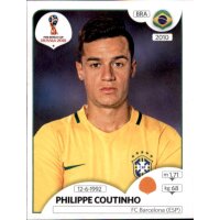 Panini WM 2018 - Sticker 367 - Philippe Coutinho - Brasilien