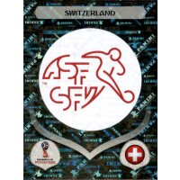 Panini WM 2018 - Sticker 372 - Schweiz - Emblem - Schweiz