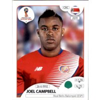 Panini WM 2018 - Sticker 409 - Joel Campbell - Costa Rica