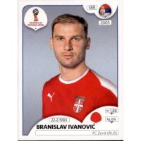 Panini WM 2018 - Sticker 415 - Branislav Ivanovic - Serbien