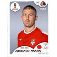 Panini WM 2018 - Sticker 416 - Aleksandar Kolarov - Serbien