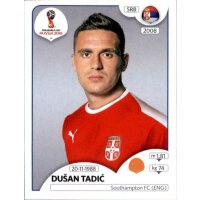 Panini WM 2018 - Sticker 422 - Dušan Tadic - Serbien