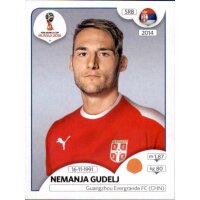 Panini WM 2018 - Sticker 427 - Nemanja Gudelj - Serbien