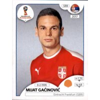 Panini WM 2018 - Sticker 428 - Mijat Gacinovic - Serbien