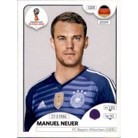 Panini WM 2018 - Sticker 434 - Manuel Neuer - Deutschland
