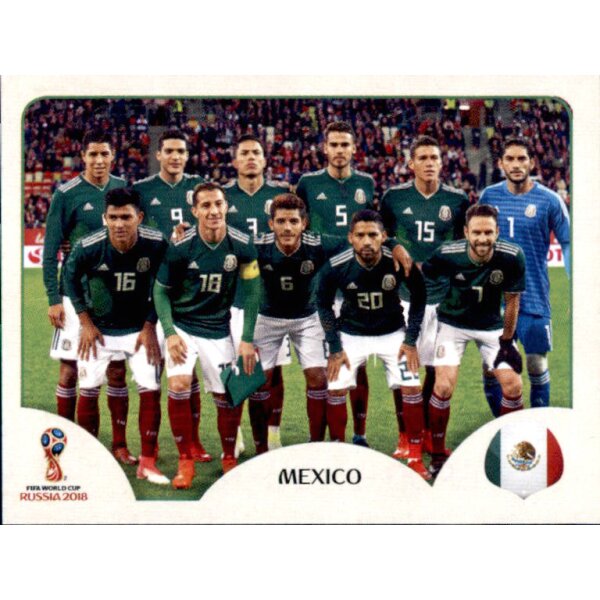Panini WM 2018 - Sticker 453 - Mexico - Team - Mexico