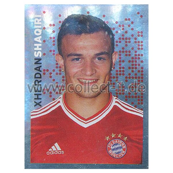 BAM1314-103 - Xherdan Shaqiri - Panini FC Bayern München - Stickerkollektion 2013/14