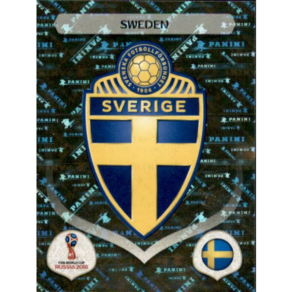 Panini WM 2018 - Sticker 472 - Schweden - Emblem - Schweden