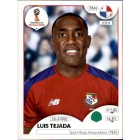 Panini WM 2018 - Sticker 550 - Luis Tejada - Panama