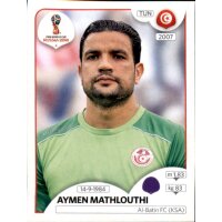 Panini WM 2018 - Sticker 554 - Aymen Mathlouthi - Tunesien