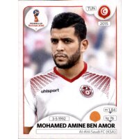 Panini WM 2018 - Sticker 563 - Mohamed Amine Ben Amor -...