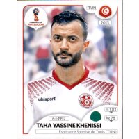 Panini WM 2018 - Sticker 568 - Taha Yassine Khenissi -...