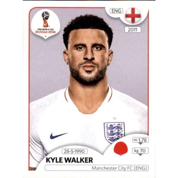 Panini WM 2018 - Sticker 577 - Kyle Walker - England