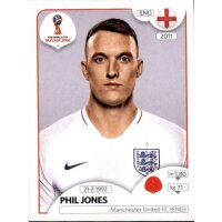 Panini WM 2018 - Sticker 581 - Phil Jones - England