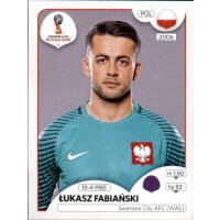 Panini WM 2018 - Sticker 594 - Lukasz Fabianski - Polen