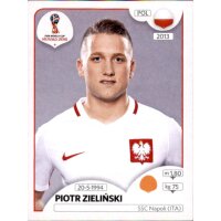 Panini WM 2018 - Sticker 607 - Piotr Zielinski - Polen