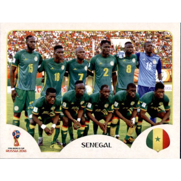 Panini WM 2018 - Sticker 613 - Senegal - Team - Senegal