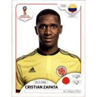 Panini WM 2018 - Sticker 635 - Cristián Zapata -...