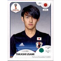 Panini WM 2018 - Sticker 667 - Takashi Usami - Japan