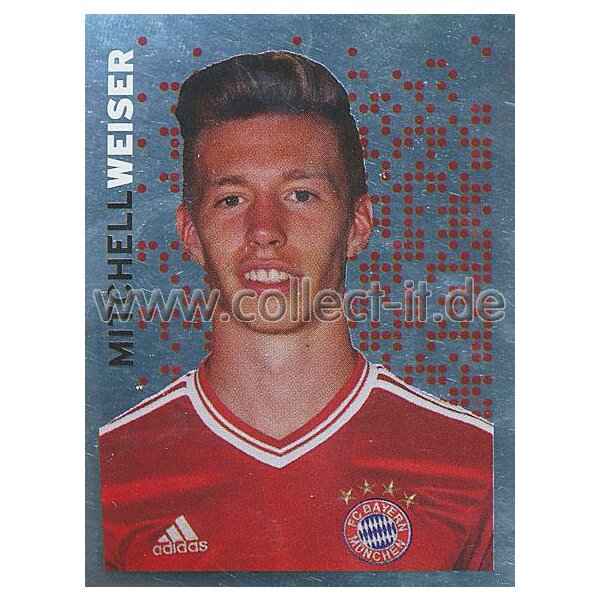 BAM1314-135 - Mitchell Weiser - Panini FC Bayern München - Stickerkollektion 2013/14