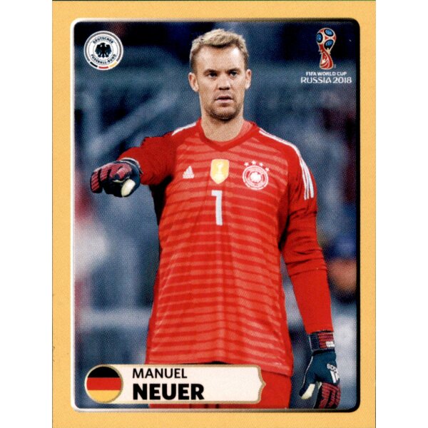 WM2018 - Manuel Neuer McDonalds - Sticker M2