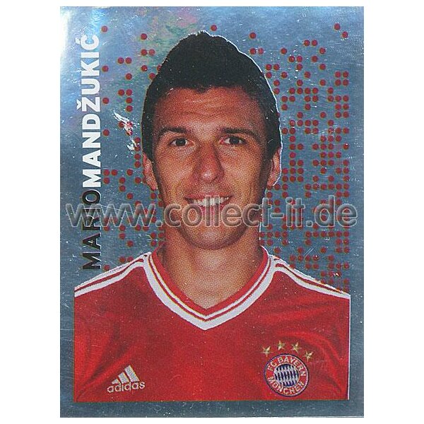 BAM1314-151 - Mario Mandzukic - Panini FC Bayern München - Stickerkollektion 2013/14