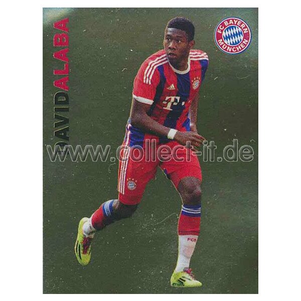 FC Bayern München 2014/15 - Sticker 65 - David Alaba