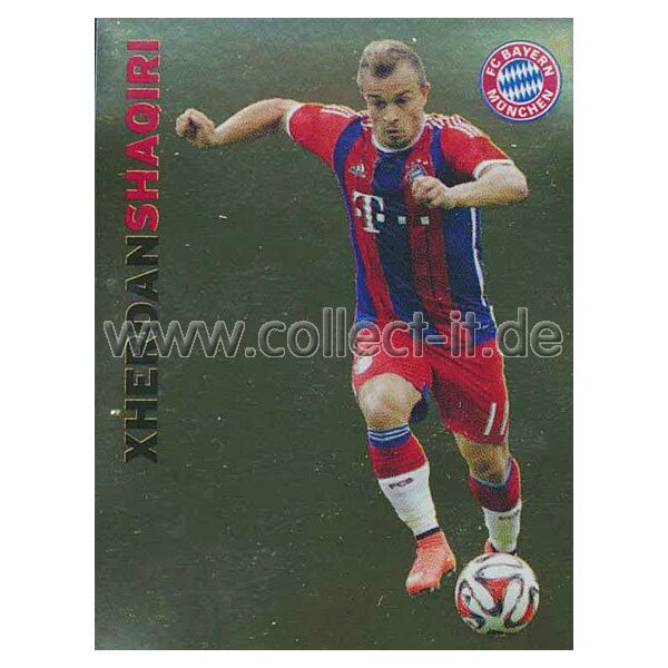 FC Bayern München 2014/15 - Sticker 101 - Xherdan Shaqiri