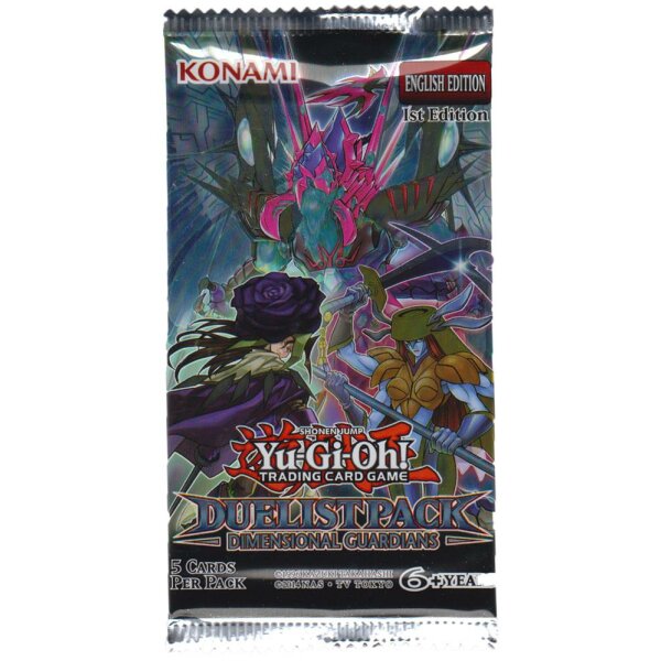 Duelist Pack - Dimensional Guardians - 1 Booster ENGLISCH - 1. Auflage