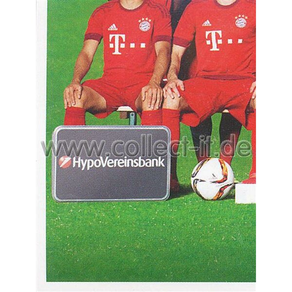 FC Bayern München 2015/16 - Sticker 6 - Mannschaftsbild
