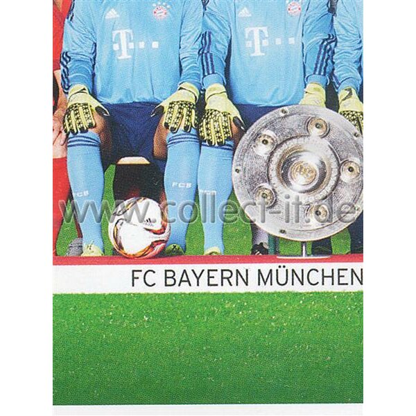FC Bayern München 2015/16 - Sticker 7 - Mannschaftsbild