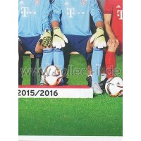 FC Bayern München 2015/16 - Sticker 8 - Mannschaftsbild