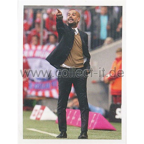 FC Bayern München 2015/16 - Sticker 18 - Pep Guardiola