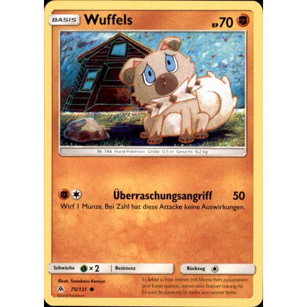 75/131 Wuffels - Sonne und Mond - Grauen der Lichtfinsternis